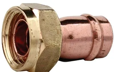 Solder Ring Straight Tap Connector Copper Plumbing Pipe Fitting