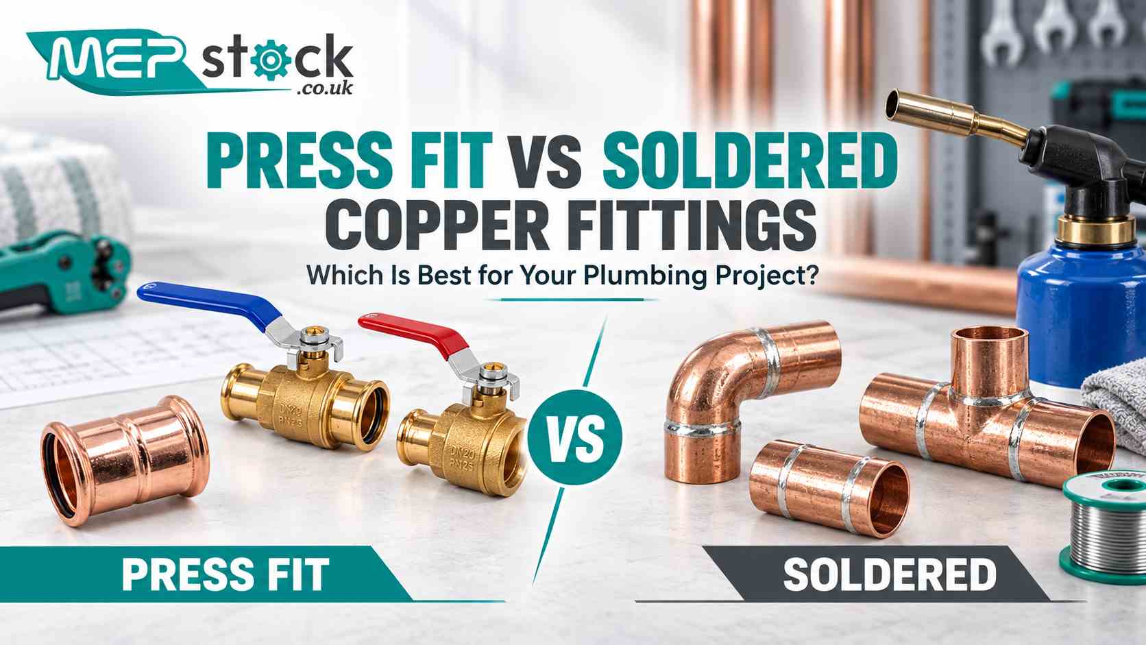 Press Fit vs Soldered Copper Fittings: Which Is Best?