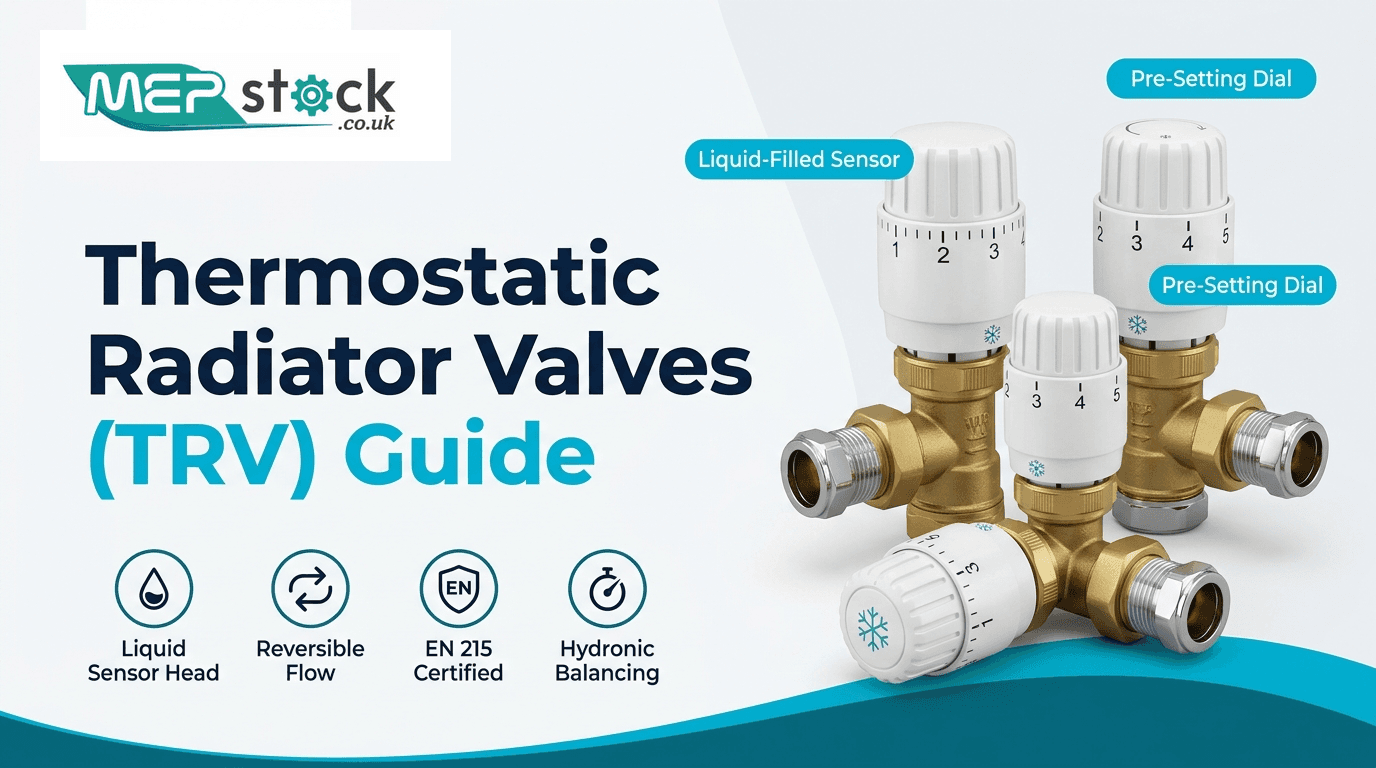 Thermostatic Radiator Valves (TRVs) Explained: Sizing, Installation & Balancing