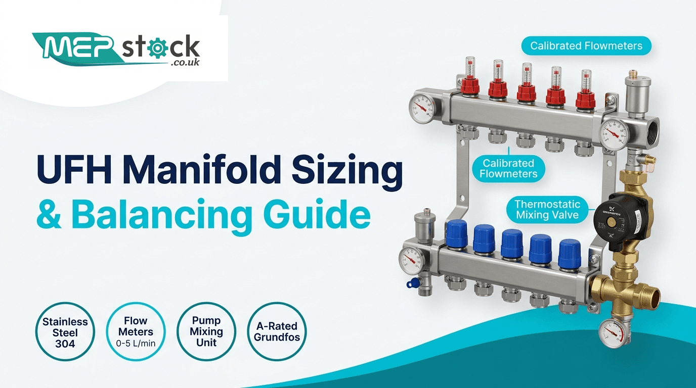 How to Size, Balance & Set Up an Underfloor Heating Manifold