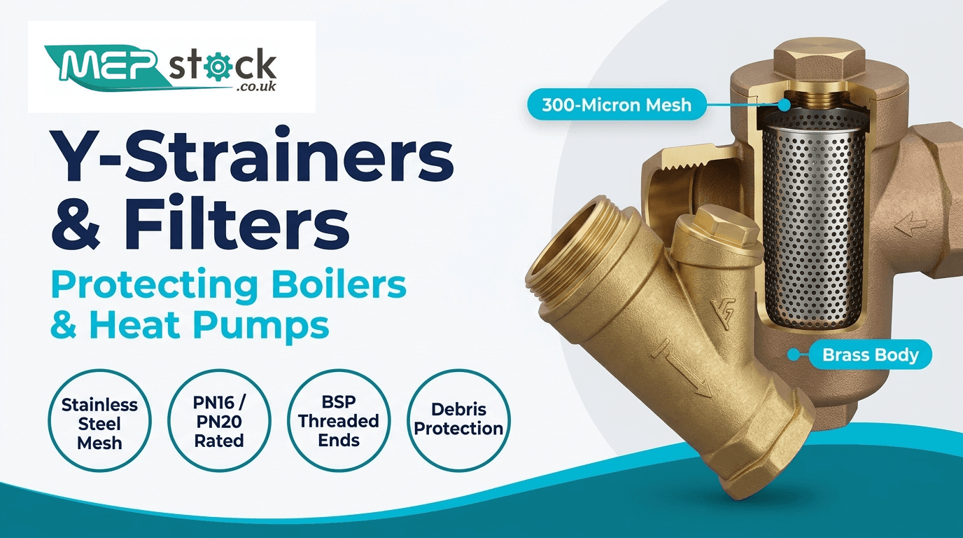 Y-Strainers & Heating Filters: Preventing Boiler & Heat Pump Blockages