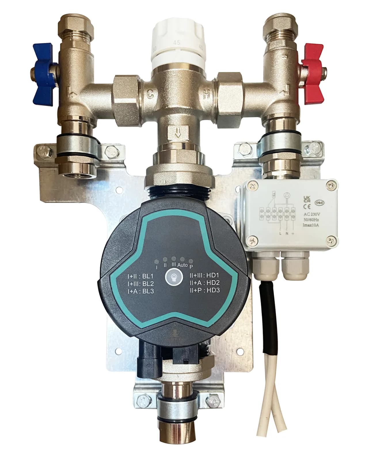 Water Underfloor Heating Single Room Pump Pack System