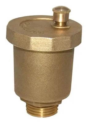 Heavy Pattern Brass Bottle Air Vent Top for Heating Systems