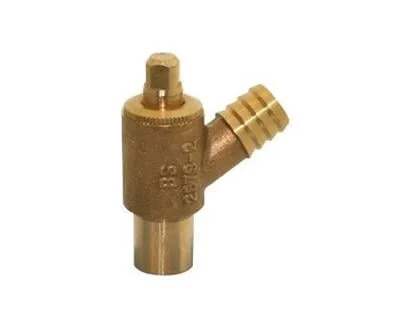15mm Type A Brass Drain Off Cock Water Drain Valve