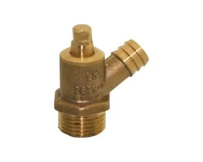 1/2" DZR Drain Off Cock Type A Brass Water Drain Valve