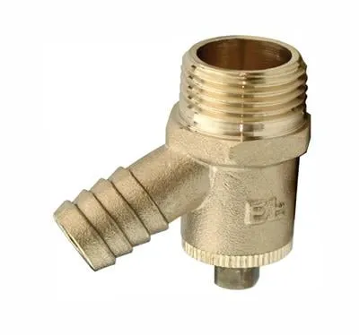 1/2" Type B Drain Off Cock Light Pattern Brass Drain Valve
