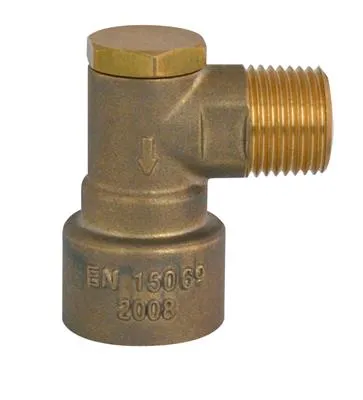 1/2" High Temperature Angled Gas Bayonet Socket 90 Degree Brass