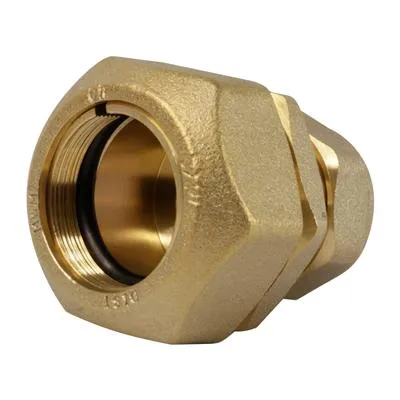 Brass Leadline Coupler Lead Pipe to Copper & MDPE Compression Fitting