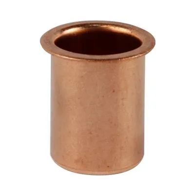 MDPE Copper Liner Pipe Support Insert for MDPE Plumbing Fittings
