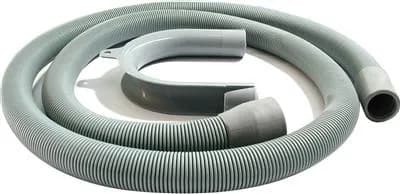 Grey Washing Machine Outlet Hose Universal Drain Hose
