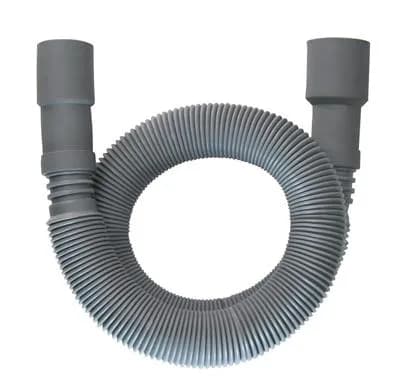2.1m Grey Flexible Washing Machine Outlet Hose