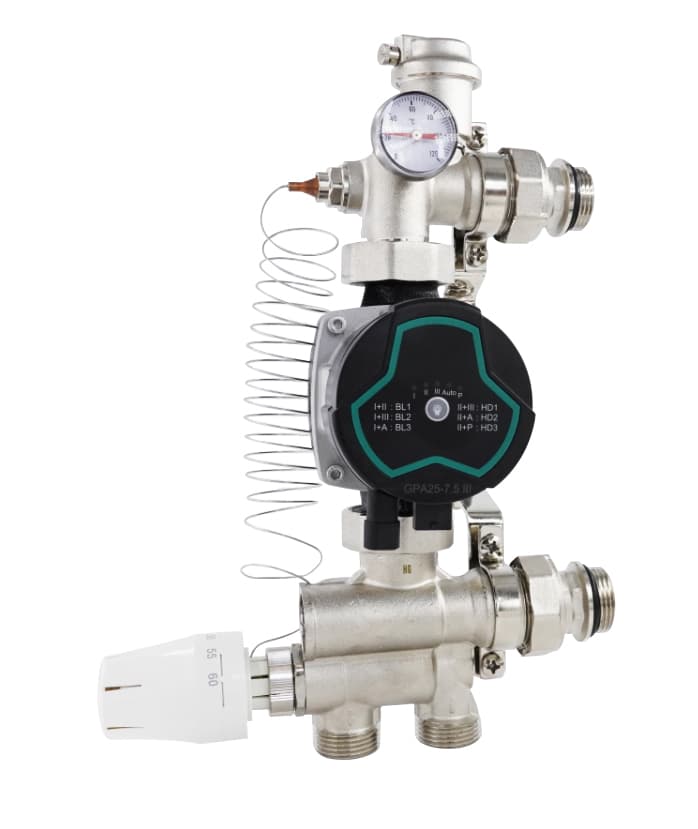 Underfloor Heating Blending Valve Assembly