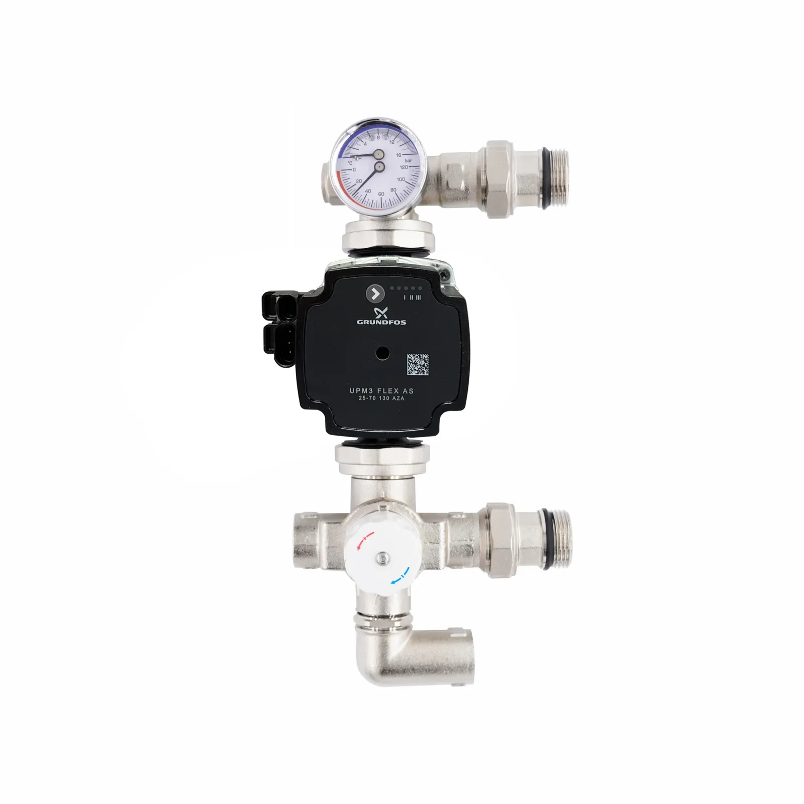 Underfloor Heating Blending Valve and Circulation Pump Set