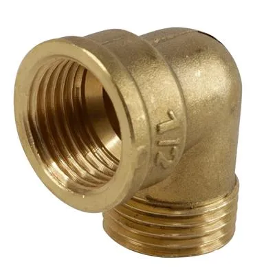 Threaded MxF Elbow BRASS