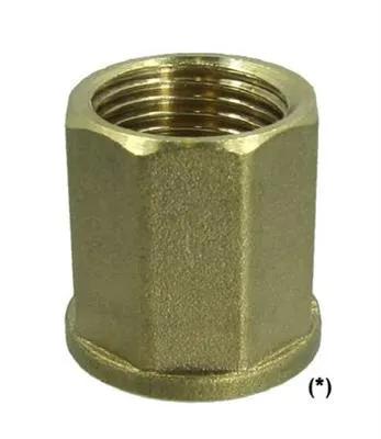 Threaded Octagonal Socket BRASS Heavy Pattern