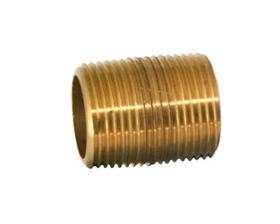 Threaded Taper Nipple BRASS