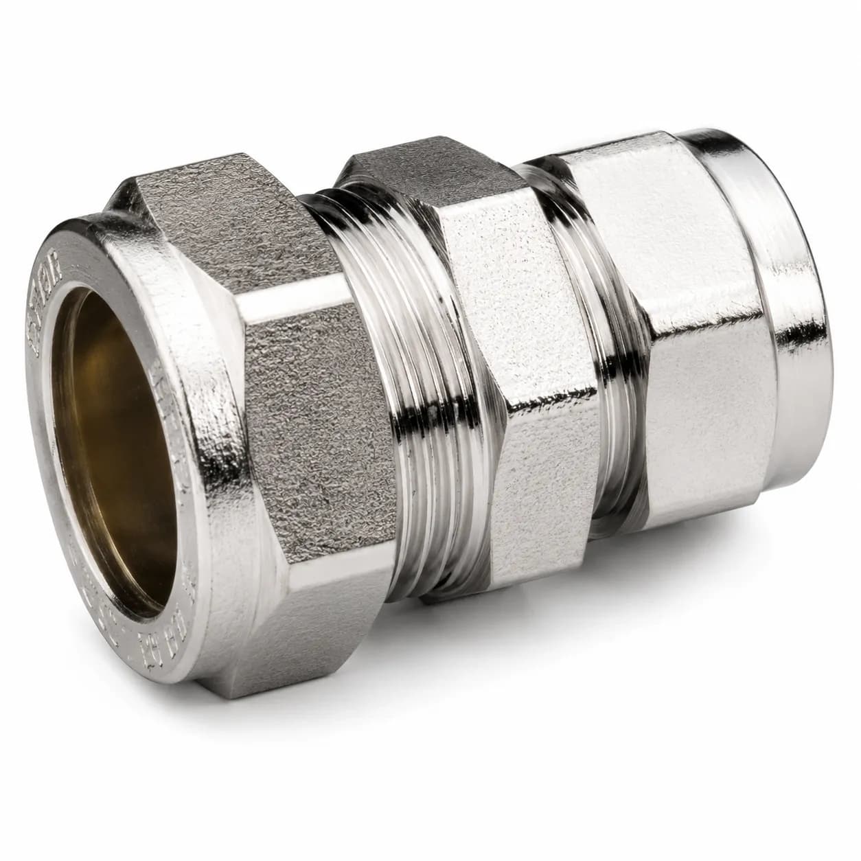 Chrome Compression Reducing Coupling WRAS Approved Pipe Reducer Fitting