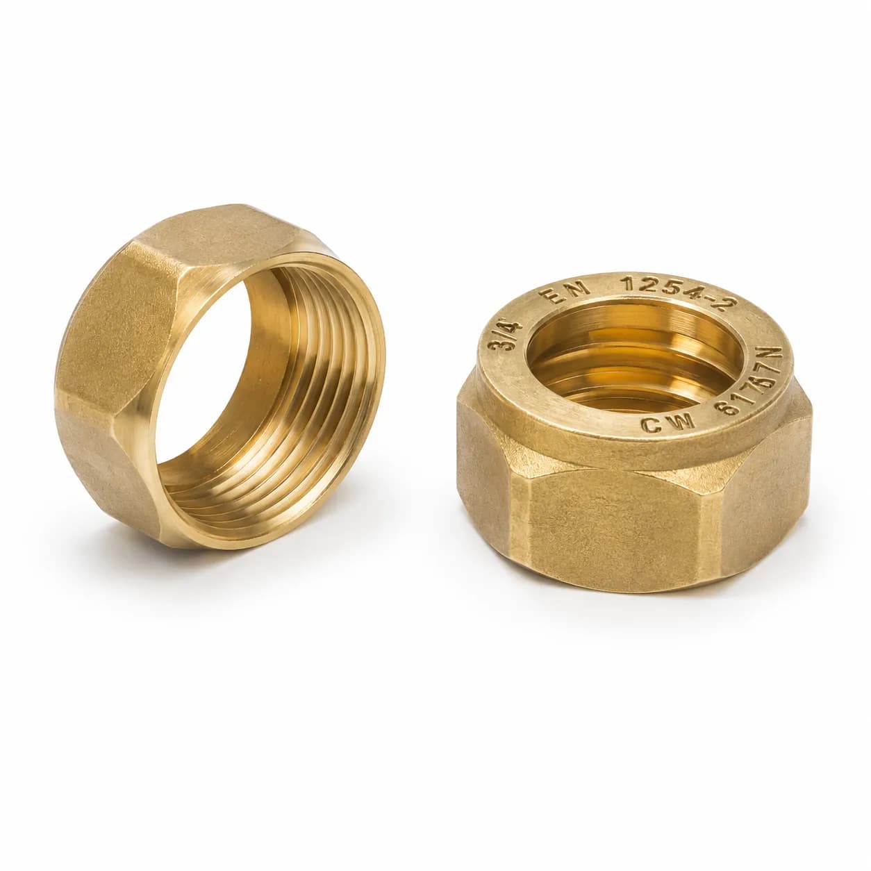 Brass Compression Nuts Components