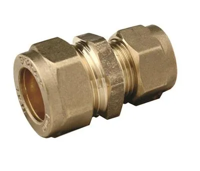 Brass Compression Reducing Coupling Pipe Fitting
