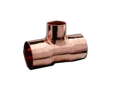 Copper Endfeed Reducing Tee WRAS Approved Pipe Fitting