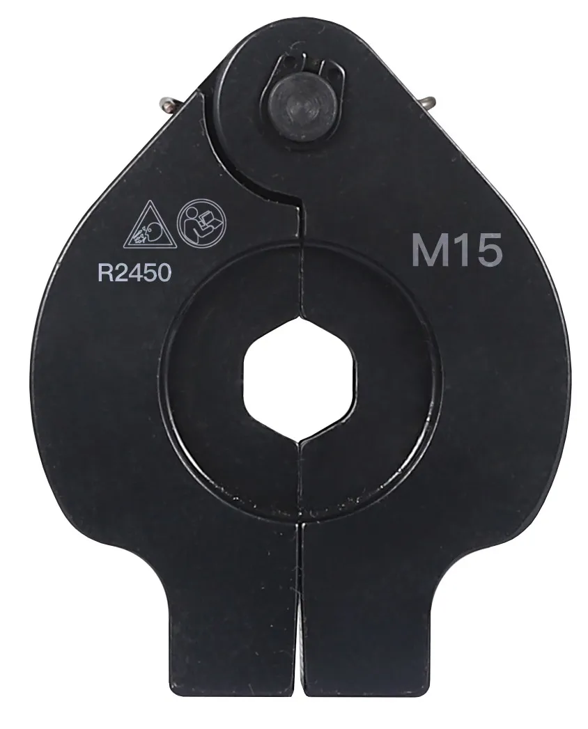 M Profile Angled Press Jaw - For High Power Hydraulic Press Tool