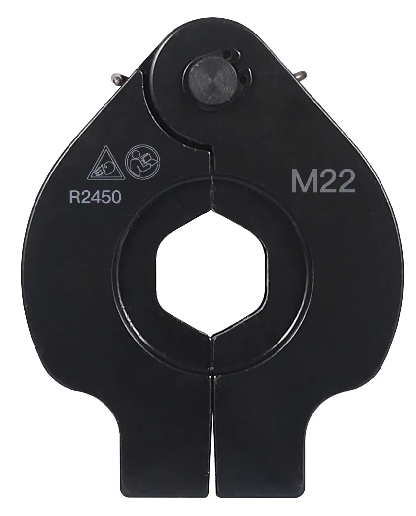 M Profile Angled Press Jaw - For High Power Hydraulic Press Tool