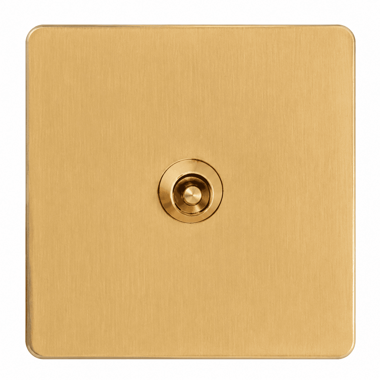 Brushed Gold Stainless Steel Toggle Light Switch
