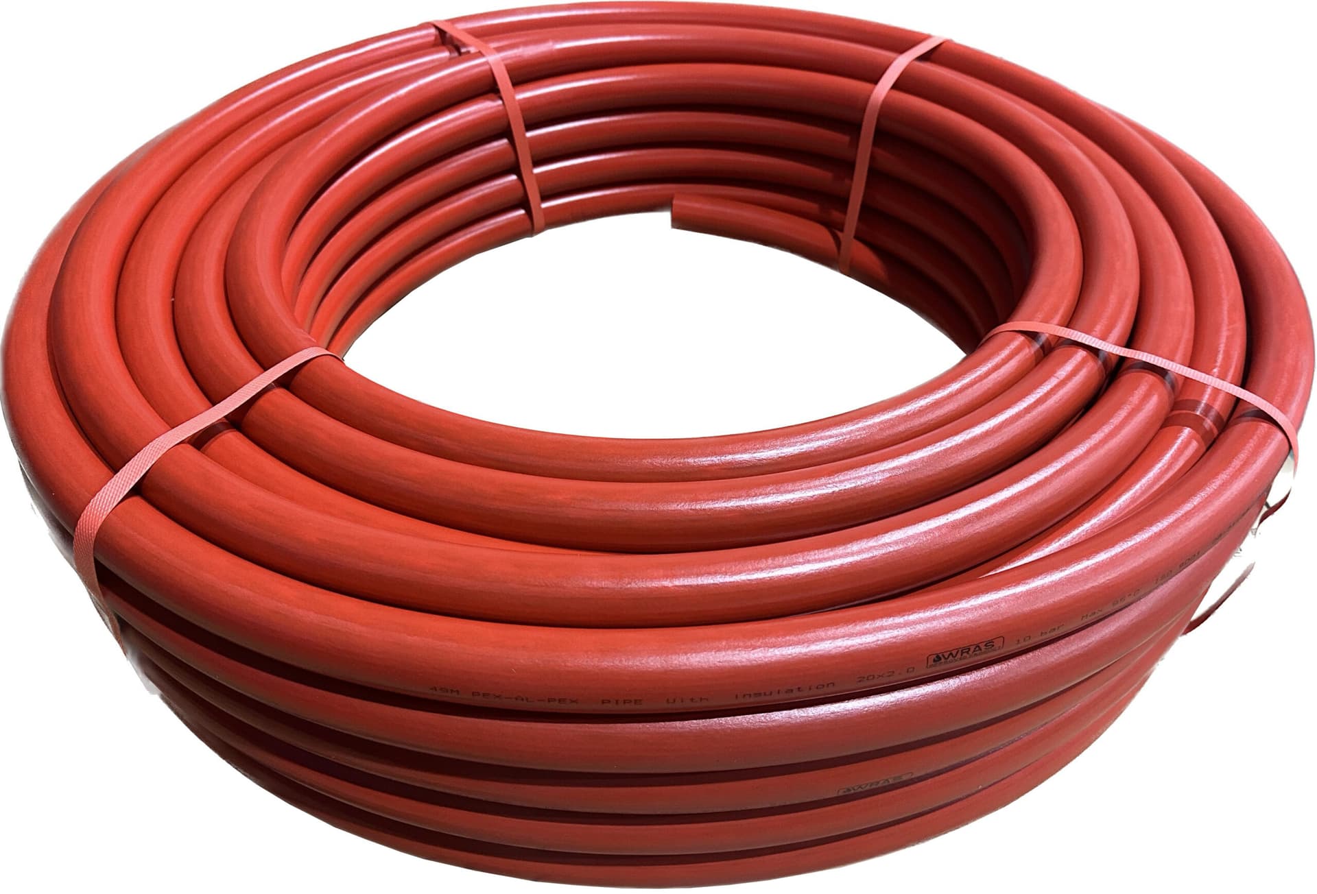 Pre-Insulated MLCP Pipe Coil - Red or Blue