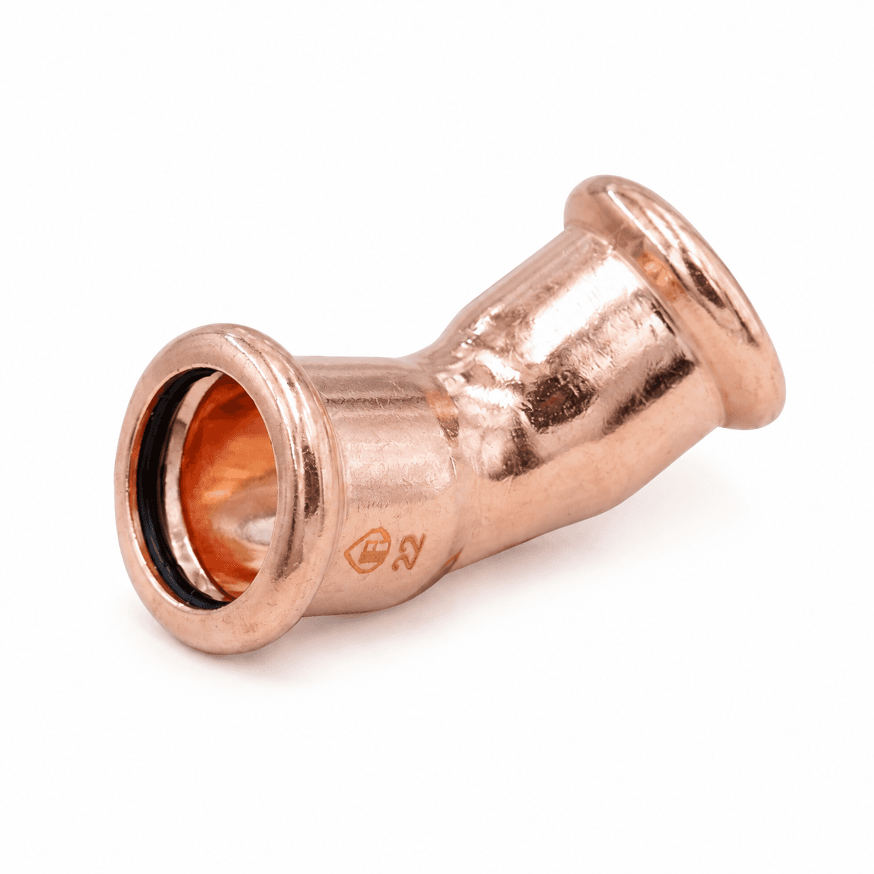 Copper M Profile Press Fit Water 45 Degree Elbow