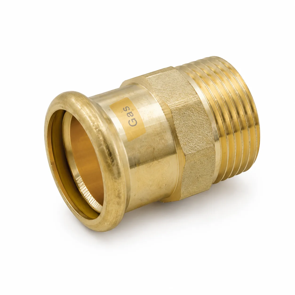 Pressfit Gas Male Adapter