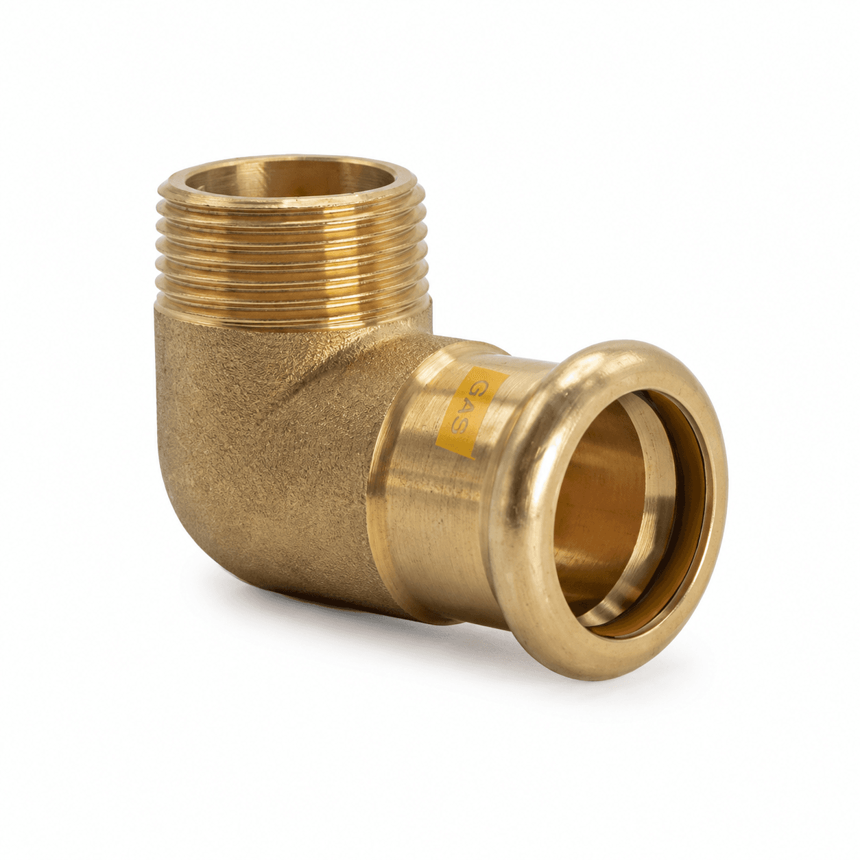 Pressfit Gas Male 90 Degree Elbow