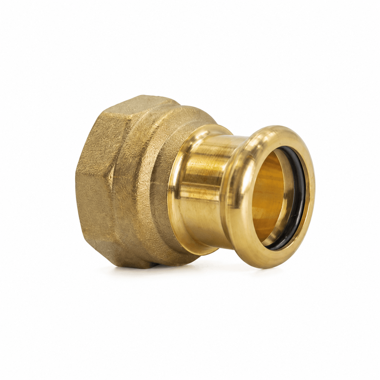 Copper M Profile Press Fit Water Female BSP Adaptor