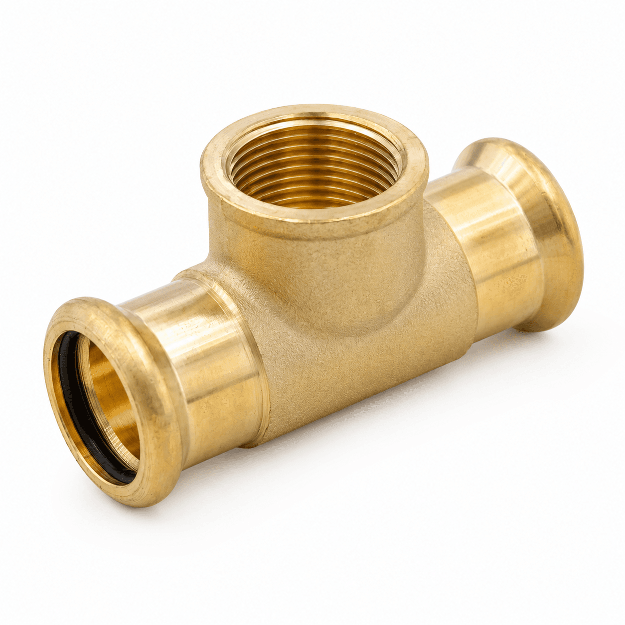 Copper M Profile Press Fit Water Female BSP Tee