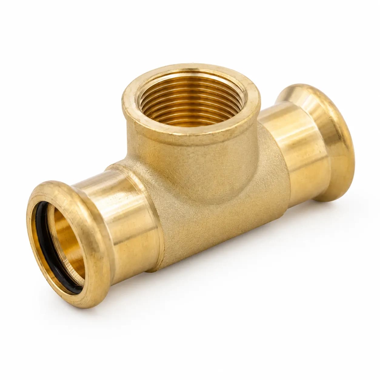 Copper M Profile Press Fit Water Female BSP Tee