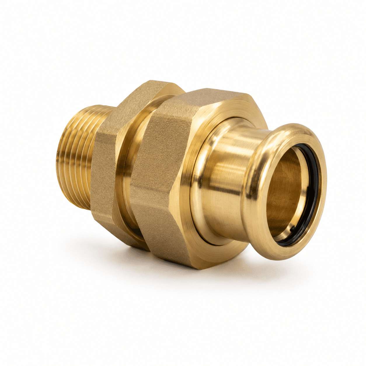 Copper M Profile Press Fit Water Male BSP Union