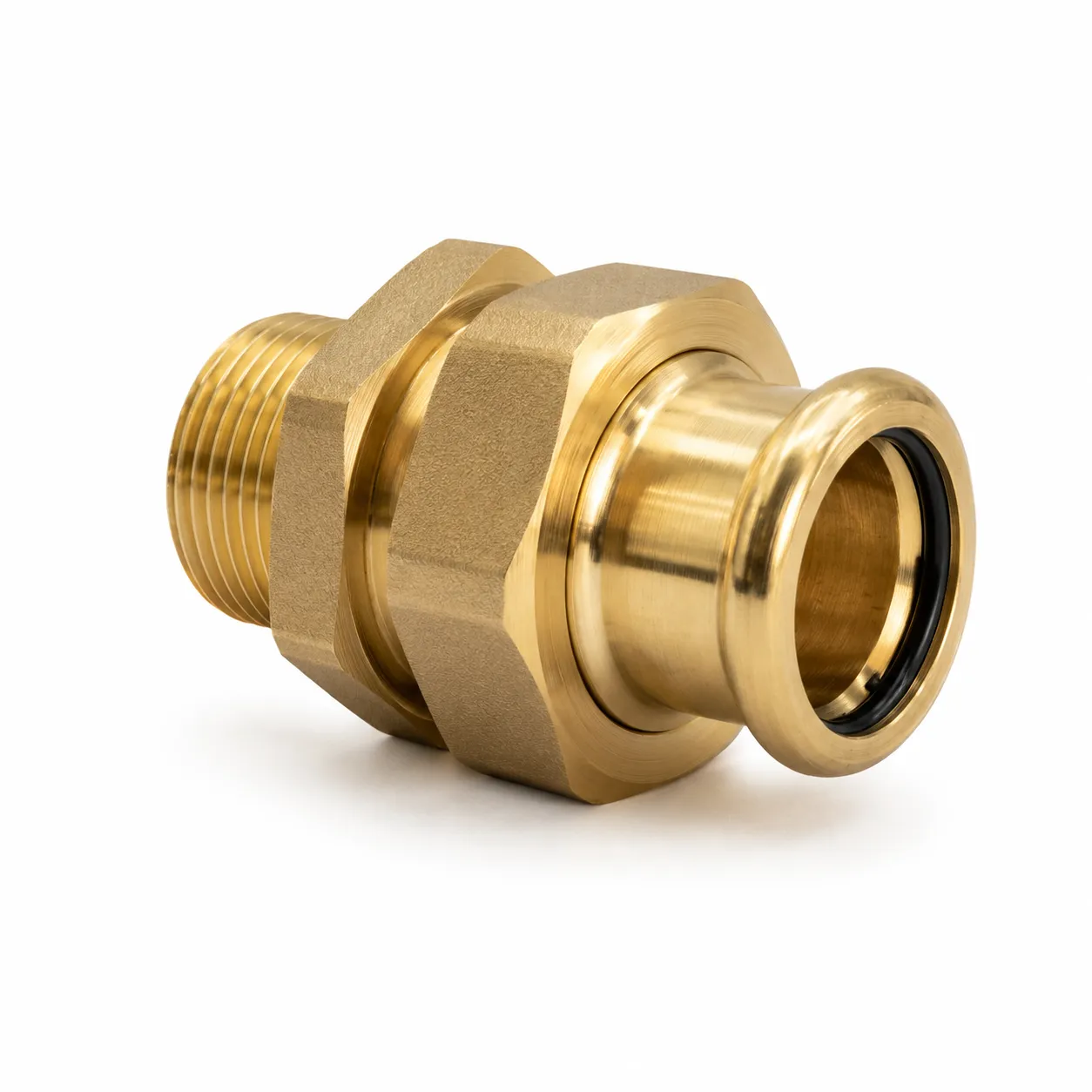 Copper M Profile Press Fit Water Male BSP Union