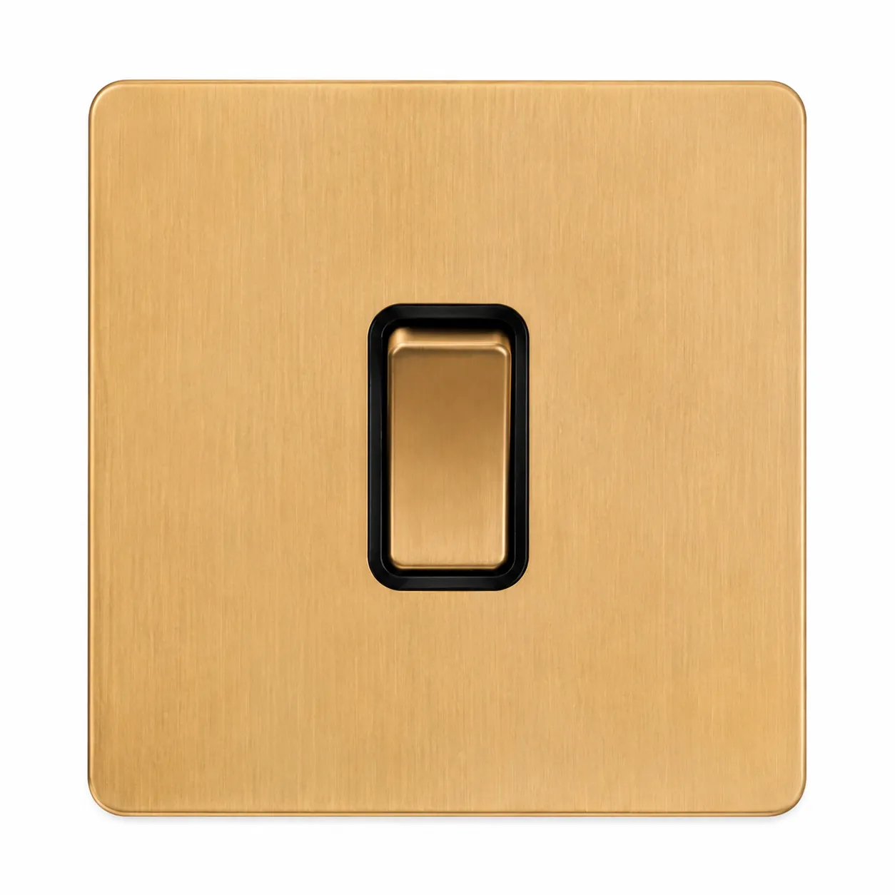 Brushed Gold Stainless Steel Door Bell Switch