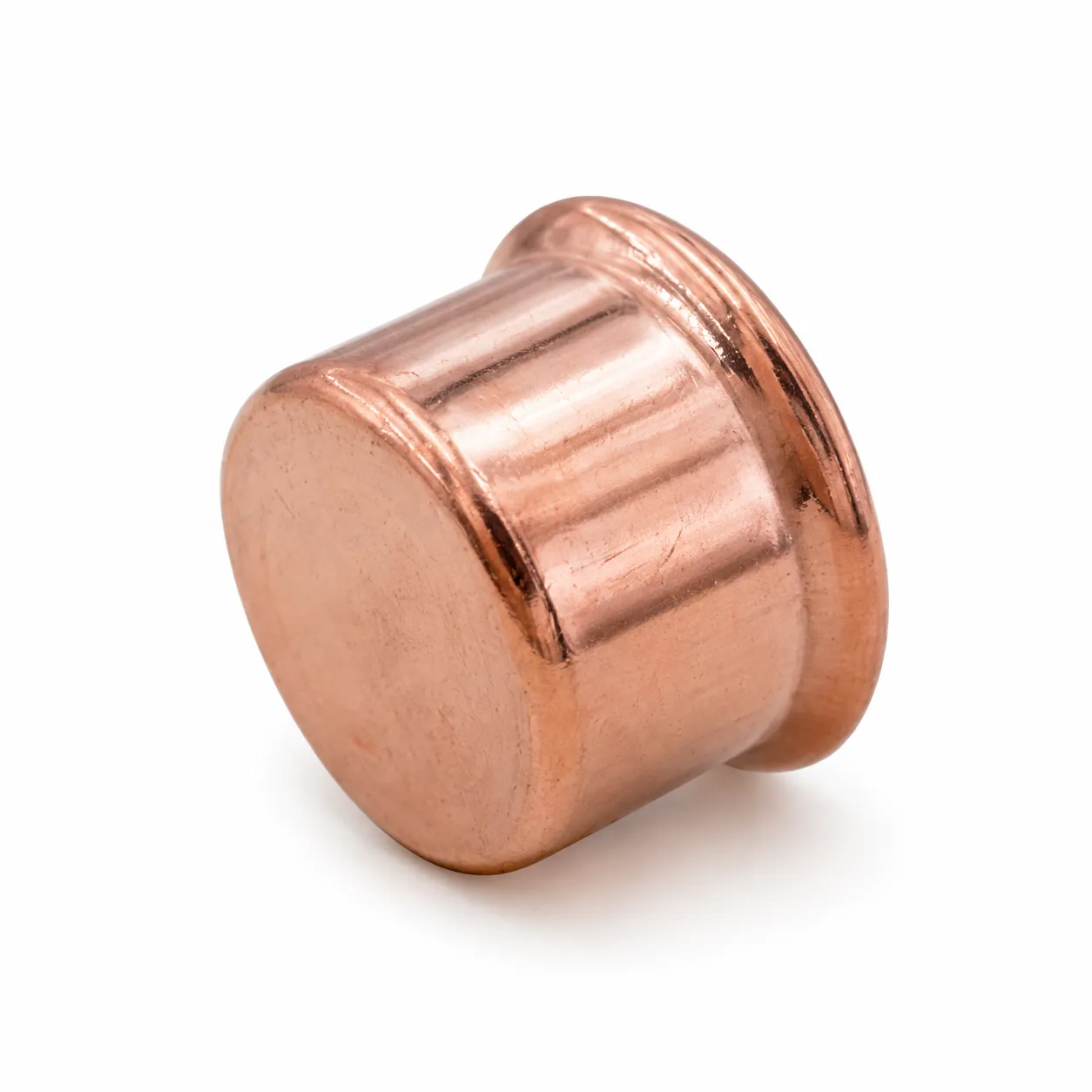 Copper M Profile Press Fit Water End Cap
