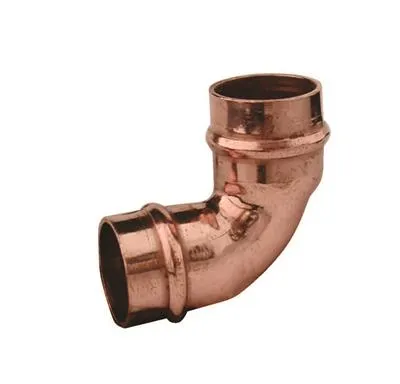 Solder Ring 90 Degree Elbow Copper Plumbing Pipe Fitting