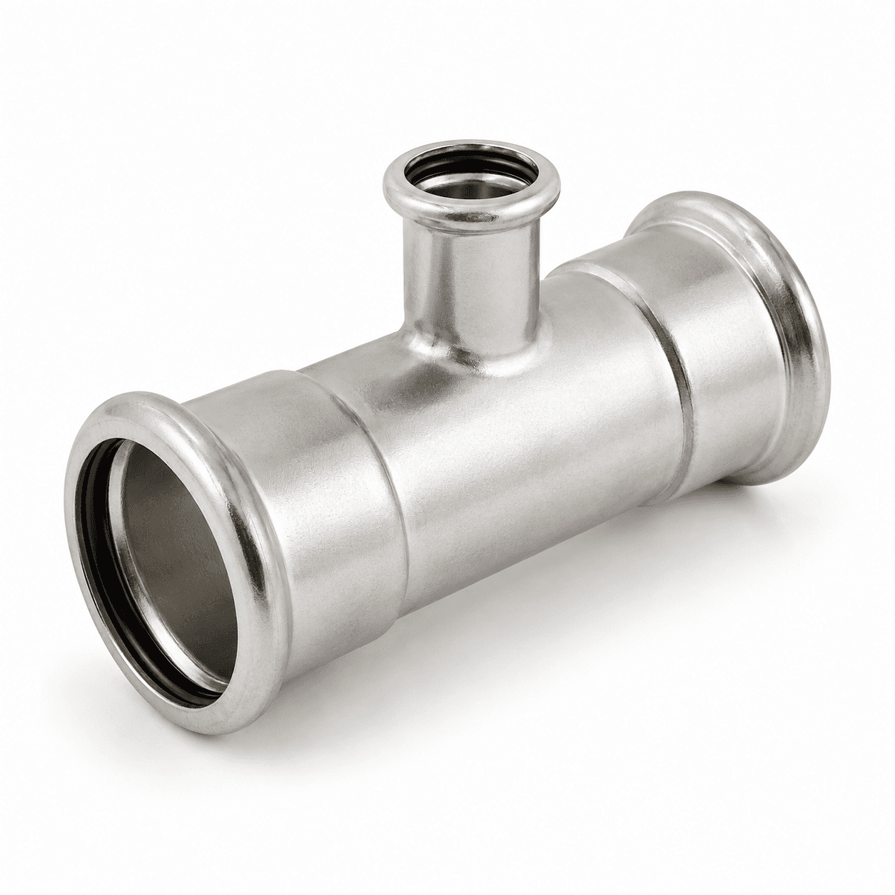 304 Stainless Steel Press Fit Reducing Tee