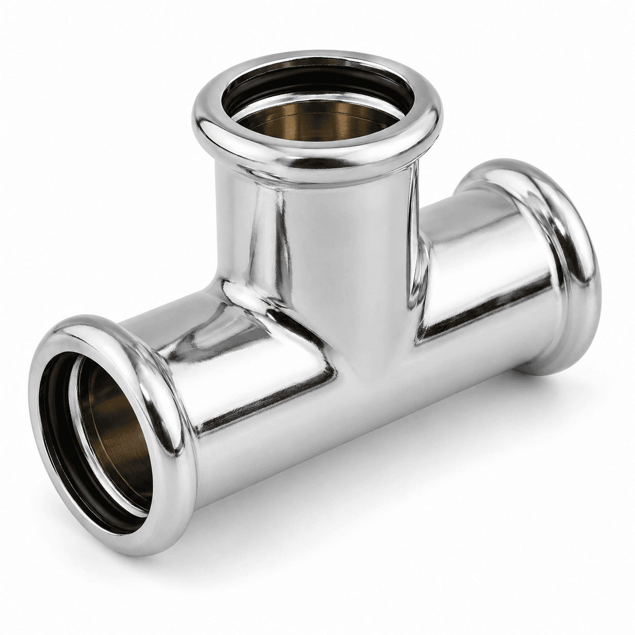 304 Stainless Steel Press Fit Equal Tee