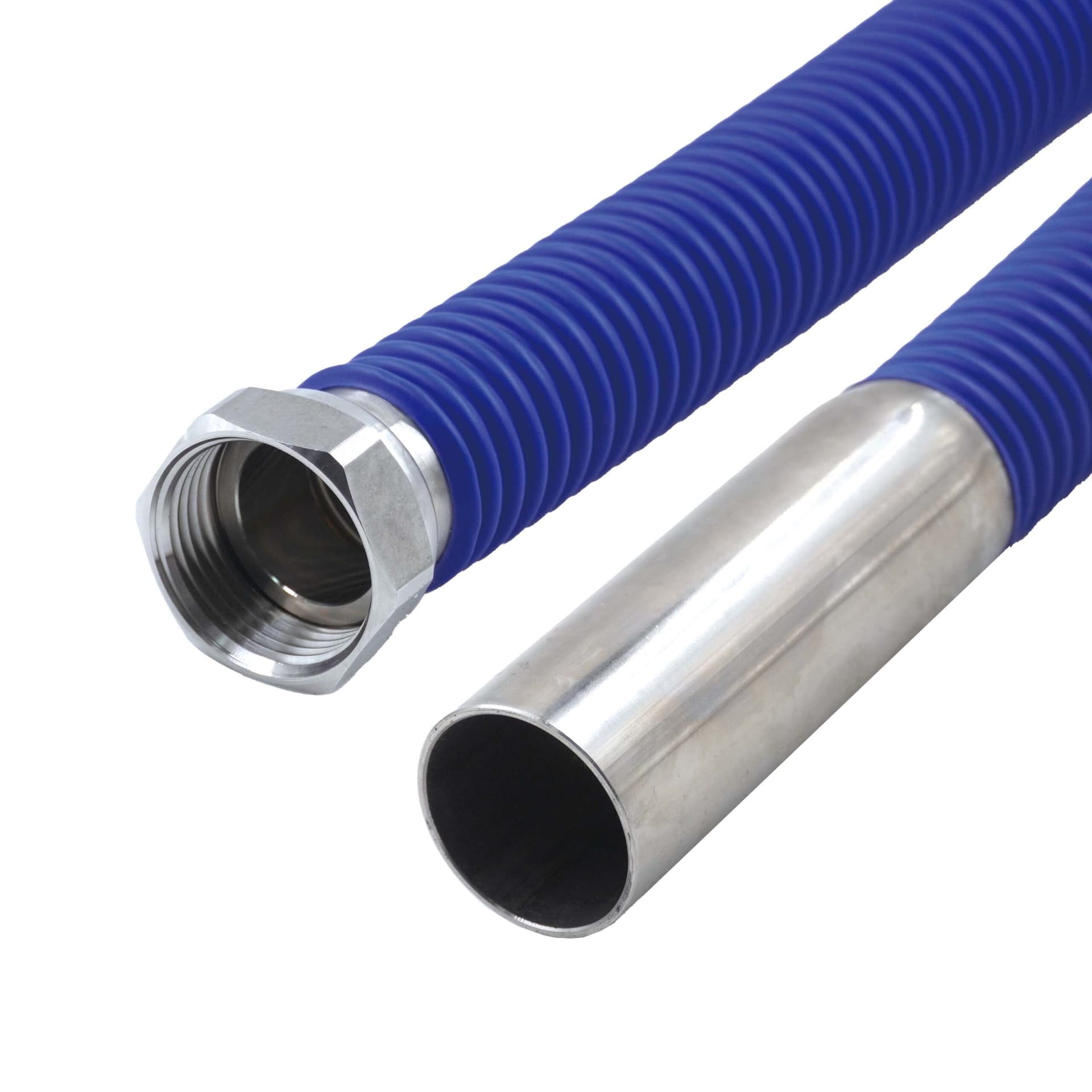 Heat Pump Stainless Steel Pipe Connection Kit - Red and Blue
