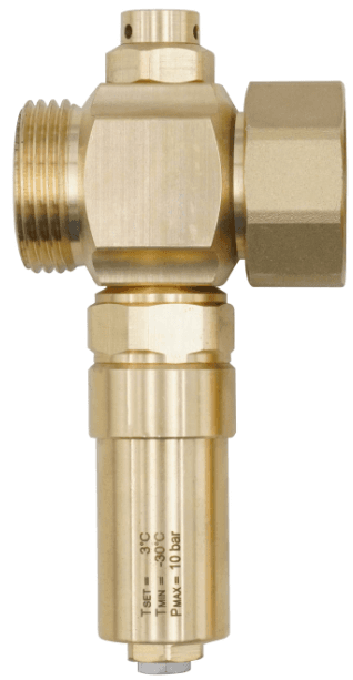 Antifreeze Valve Male to Female Swivel
