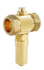 Anti-freeze Valve for Heating and Heat Pump Systems 28mm Compression
