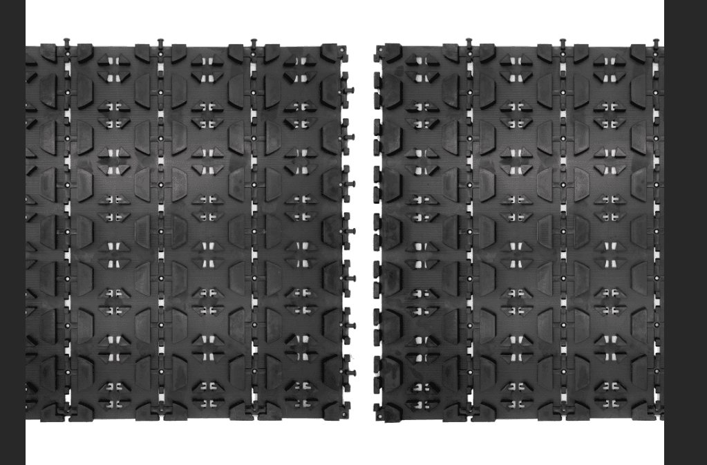 Underfloor Heating Low Fix Panel for 10-12mm Pipe - 600mm x 600mm