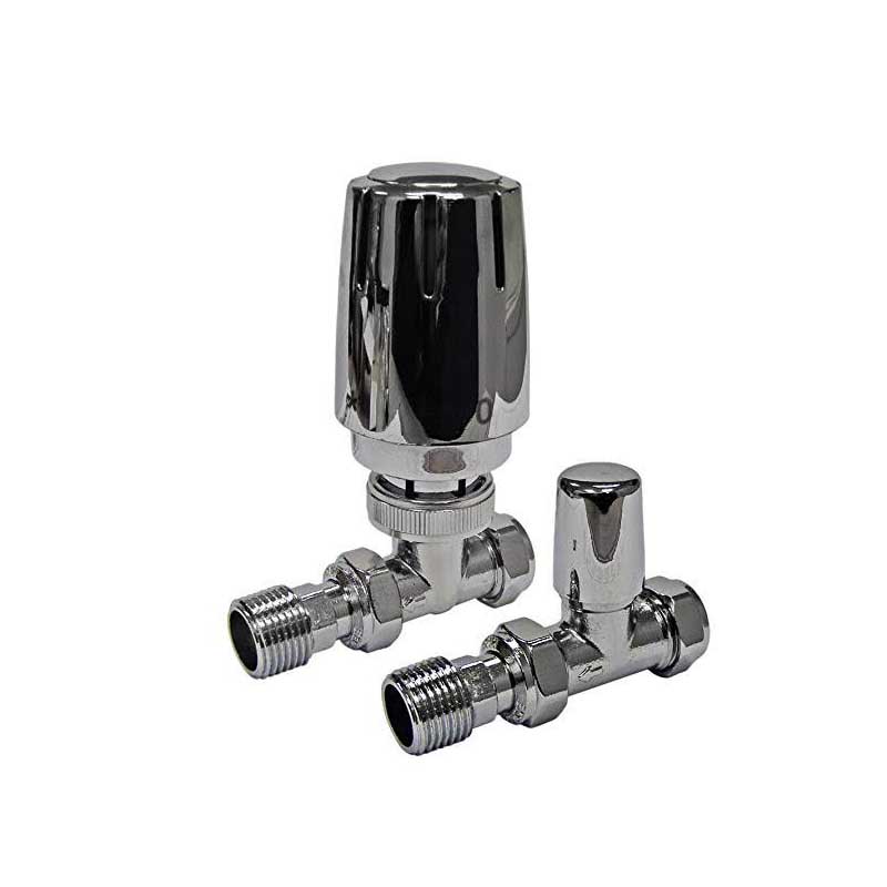 radiator NEW Ecocal Angled Thermostatic Radiator Valve heating 15mm A rated